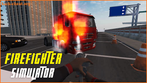 Fire Truck Driving Simulator screenshot