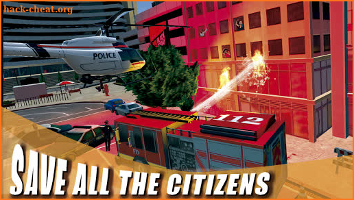 Fire Truck - Firefighter Simulator screenshot