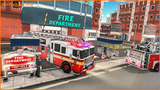 Fire Truck Games：911 Rescue screenshot