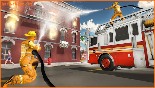 Fire Truck Games：911 Rescue screenshot