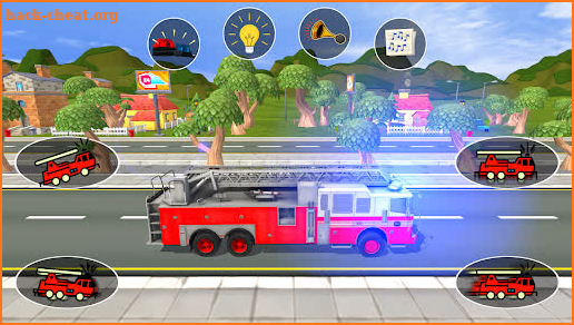 Fire Truck Race & Rescue 2! screenshot