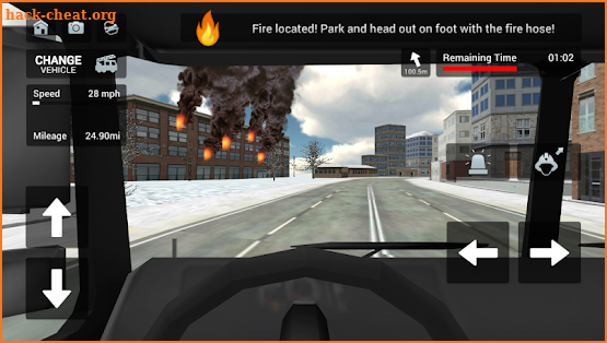 Fire Truck Rescue Simulator screenshot