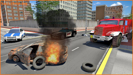 Fire Truck Simulator 2019 screenshot