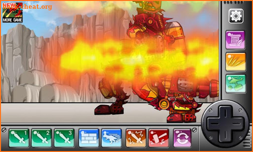 Fire Tyrannosaurus - Dino Robot screenshot