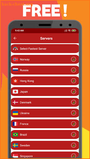Fire VPN | Unlimited & Fast Free VPN Proxy screenshot