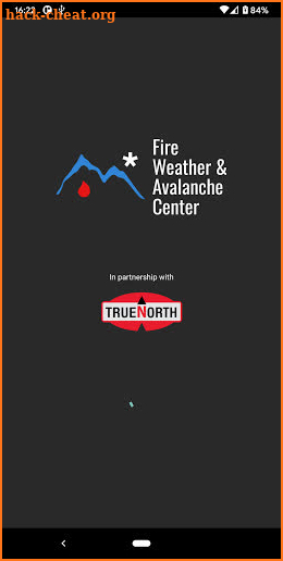 Fire, Weather & Avalanche Center (FWAC) screenshot