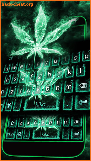 Fire Weed Keyboard Theme screenshot