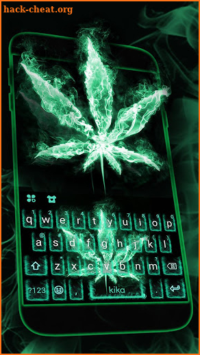 Fire Weed Keyboard Theme screenshot