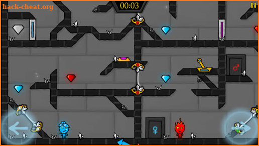 Fireboy & Watergirl in The Crystal Temple screenshot