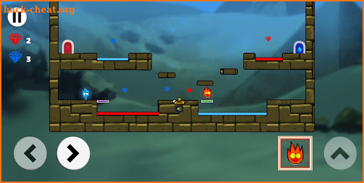 Fireboy Watergirl - Desert Temple screenshot