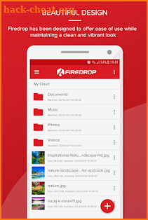 Firedrop - Free Cloud Storage screenshot