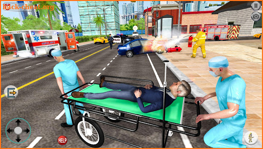 Firefighter 911 Emergency – Ambulance Rescue Game screenshot