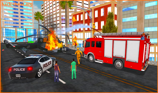 Firefighter Rescue Simulator 3D screenshot