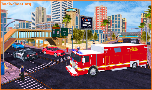Firefighter Rescue Simulator 3D screenshot