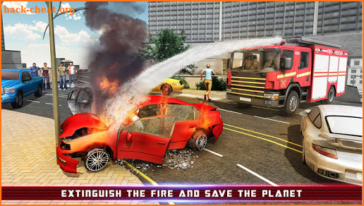 Firefighter Robot Transform Fire Truck Robot Games screenshot