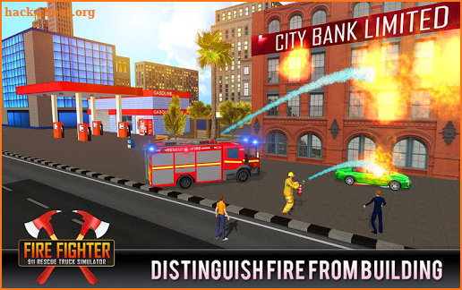 Firefighter Truck 911 Rescue: Emergency Driving screenshot