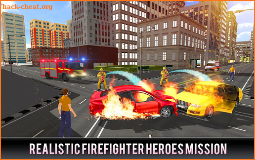 Firefighter Truck 911 Rescue: Emergency Driving screenshot
