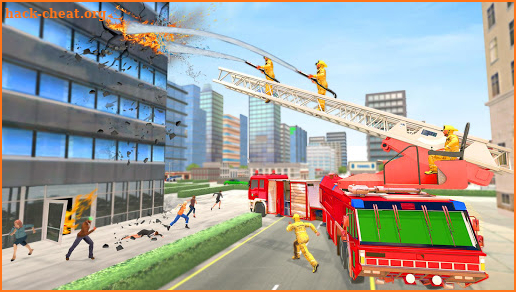 Firefighter Truck Driving Simulator screenshot