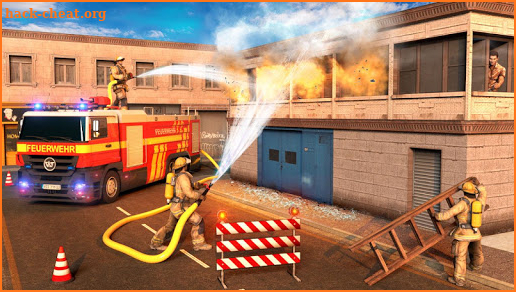 Firefighter Truck Rescue Drive Hero screenshot