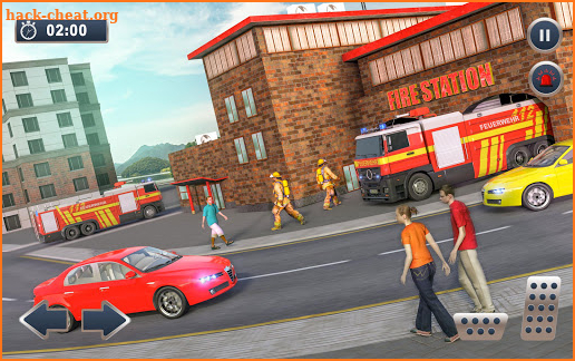 Firefighter Truck Rescue Drive Hero screenshot