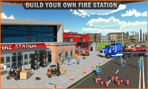 Firefighter Truck Simulator: Rescue Games screenshot