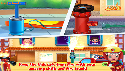 Firefighters City Fire Rescue * Fun Kids Games screenshot