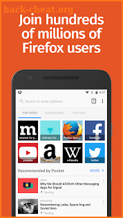 Firefox Browser fast & private screenshot