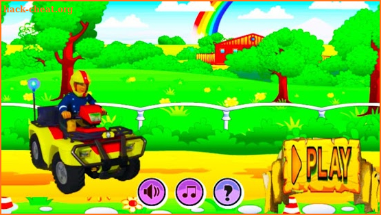 Fireman Hero : Firefighter Sam trucks For kids screenshot