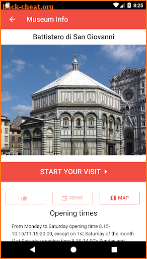 Firenzecard app screenshot