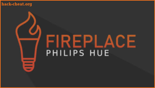 Fireplace Philips Hue screenshot