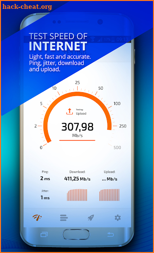 FIREPROBE Speed Test screenshot