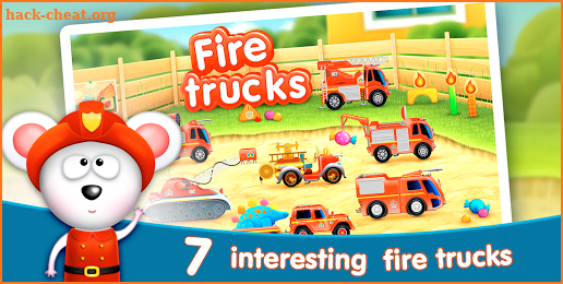Firetrucks: rescue for kids screenshot