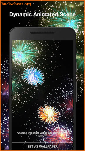 Firework Live Wallpaper screenshot