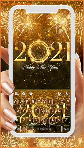 Fireworks 2021 Keyboard Background screenshot