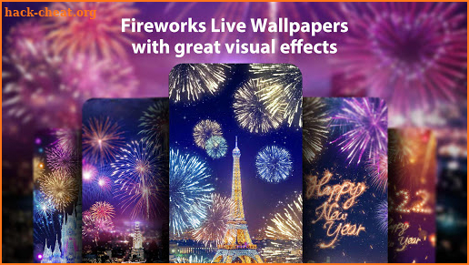 Fireworks Live Wallpaper & Launcher Themes screenshot