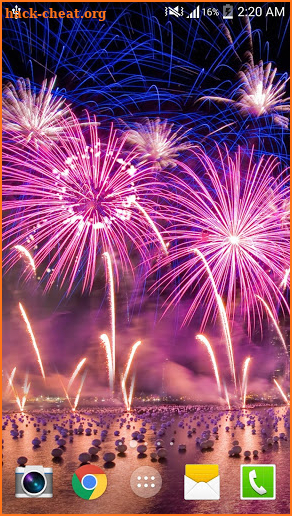 Fireworks Live Wallpaper PRO screenshot