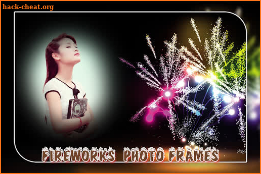 Fireworks Photo Frame screenshot