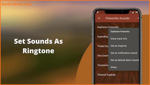Fireworks Sounds - Firecracker Ringtones screenshot