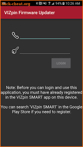 Firmware Updater by VIZpin screenshot