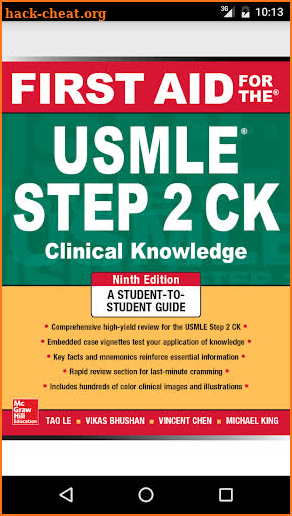First Aid for the USMLE Step 2 CK, Ninth Edition screenshot