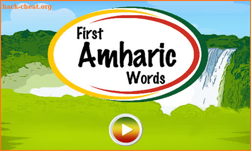 First Amharic Words screenshot