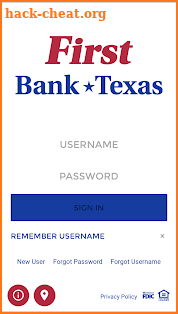 First Bank Texas screenshot