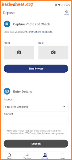 First Federal Bank Mobile screenshot