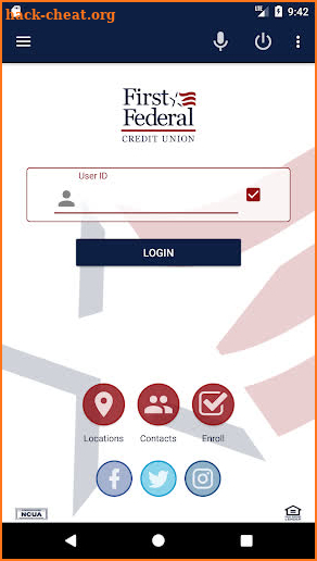 First Federal Credit Union screenshot