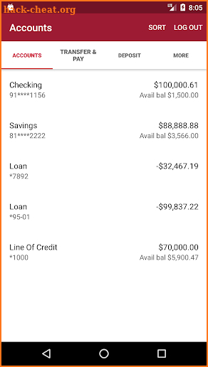 First Financial FCU screenshot