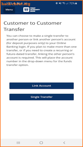First Guaranty Bank screenshot