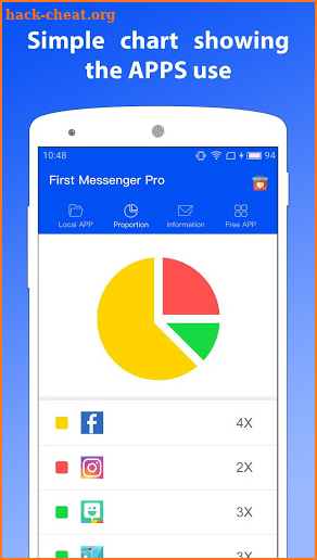 First Messenger Pro screenshot
