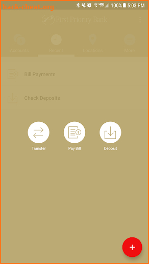 First Priority Mobile Banking screenshot