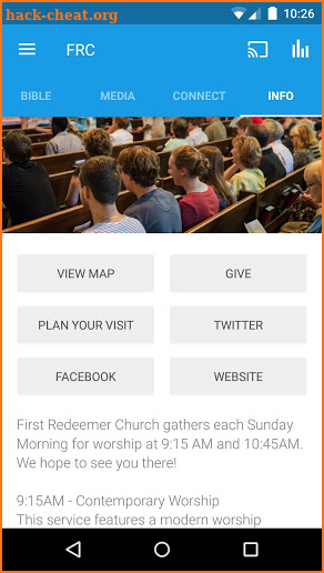 First Redeemer Church screenshot
