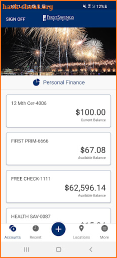 First Savings Bank Personal screenshot